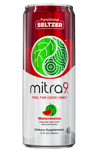 Watermelon - Mitra 9 Kratom Seltzer 12OZ